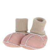 Fenland Unisex Kids Sheepskin Booties Baby Pink: CUTIE BOOTIE