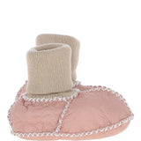 Fenland Unisex Kids Sheepskin Booties Baby Pink: CUTIE BOOTIE