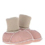 Fenland Unisex Kids Sheepskin Booties Baby Pink: CUTIE BOOTIE