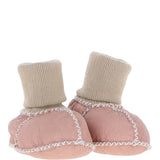 Fenland Unisex Kids Sheepskin Booties Baby Pink: CUTIE BOOTIE