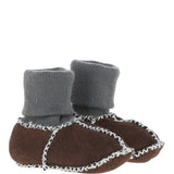 Fenland Unisex Kids Sheepskin Booties Brown: CUTIE BOOTIE
