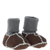 Fenland Unisex Kids Sheepskin Booties Brown: CUTIE BOOTIE