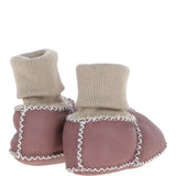 Fenland Unisex Kids Sheepskin Booties Dusty Pink: CUTIE BOOTIE