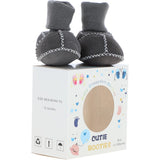 Fenland Unisex Kids Sheepskin Booties Grey: CUTIE BOOTIE