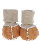 Fenland Unisex Kids Sheepskin Booties Lt Tan: CUTIE BOOTIE