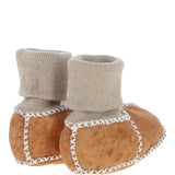 Fenland Unisex Kids Sheepskin Booties Lt Tan: CUTIE BOOTIE