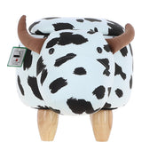 Ashwood Animal Ottomans & Foot Stools Black/White CY-8001-1 NA