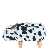Ashwood Animal Ottomans & Foot Stools Black/White CY-8001-1 NA