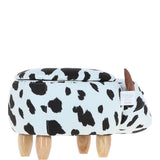 Ashwood Animal Ottomans & Foot Stools Black/White CY-8001-1 NA