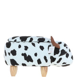 Ashwood Animal Ottomans & Foot Stools Black/White CY-8001-1 NA