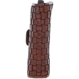 Ashwood Metal & Leather Card Wallet Cognac: D-10 W