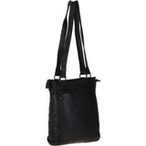 Vintage Woven Leather Bag Black :  D-75