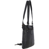 Vintage Woven Leather Bag Dark Grey :  D-75