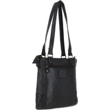 Vintage Woven Leather Bag Dark Grey :  D-75