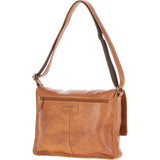 Ashwood Waxy Leather Messenger Bag Tan: David