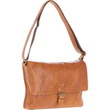 Ashwood Waxy Leather Messenger Bag Tan: David