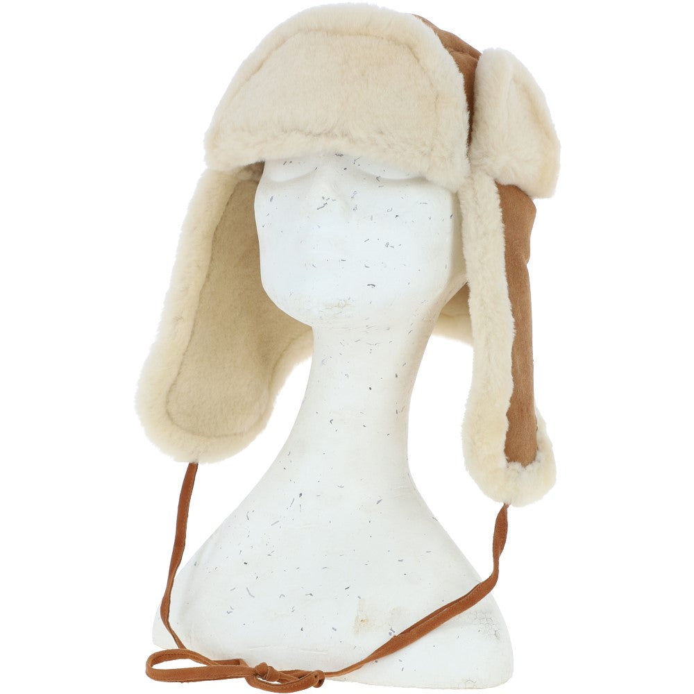 Women's Fenland Sheepskin Hat Tan: DB 208