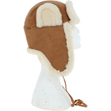 Women's Fenland Sheepskin Hat Tan: DB 208