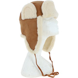 Women's Fenland Sheepskin Hat Tan: DB 208