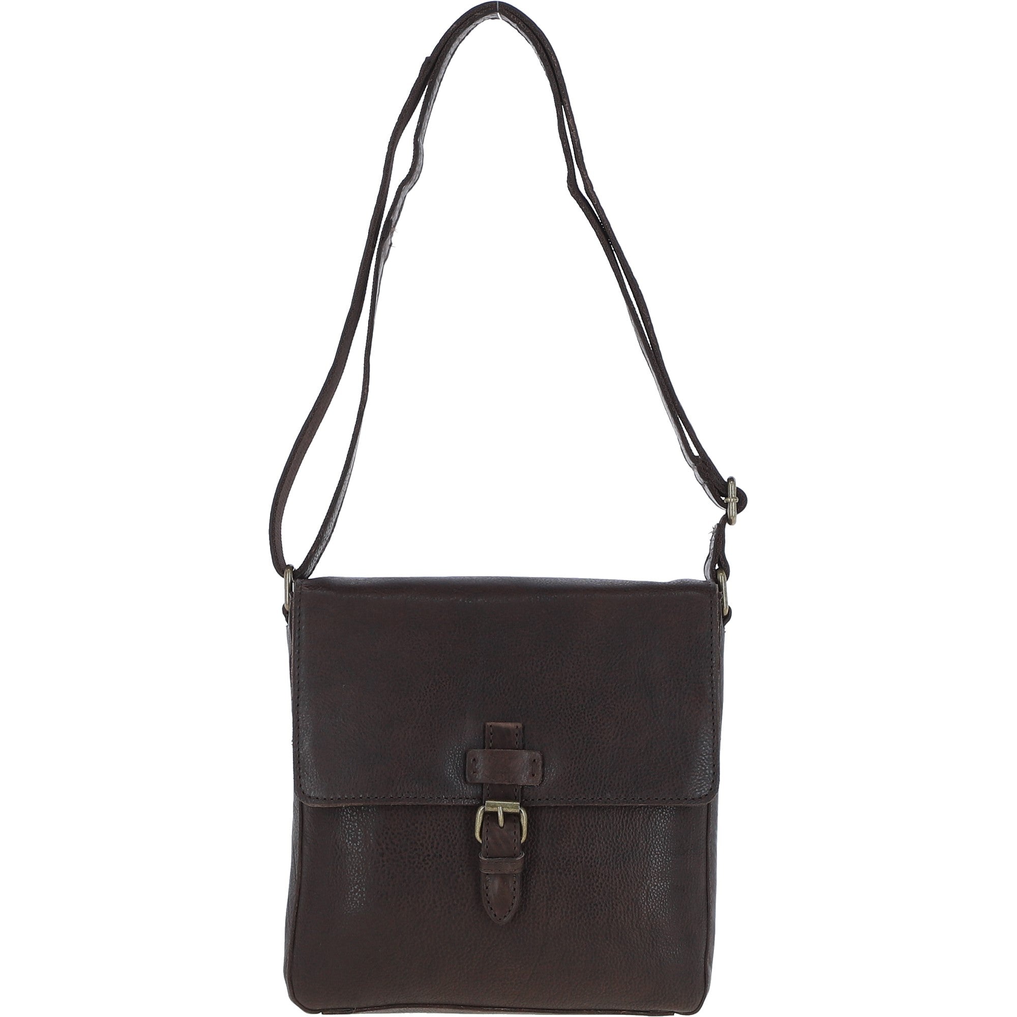 Ashwood Leather Flight Bag  Brown: Dean