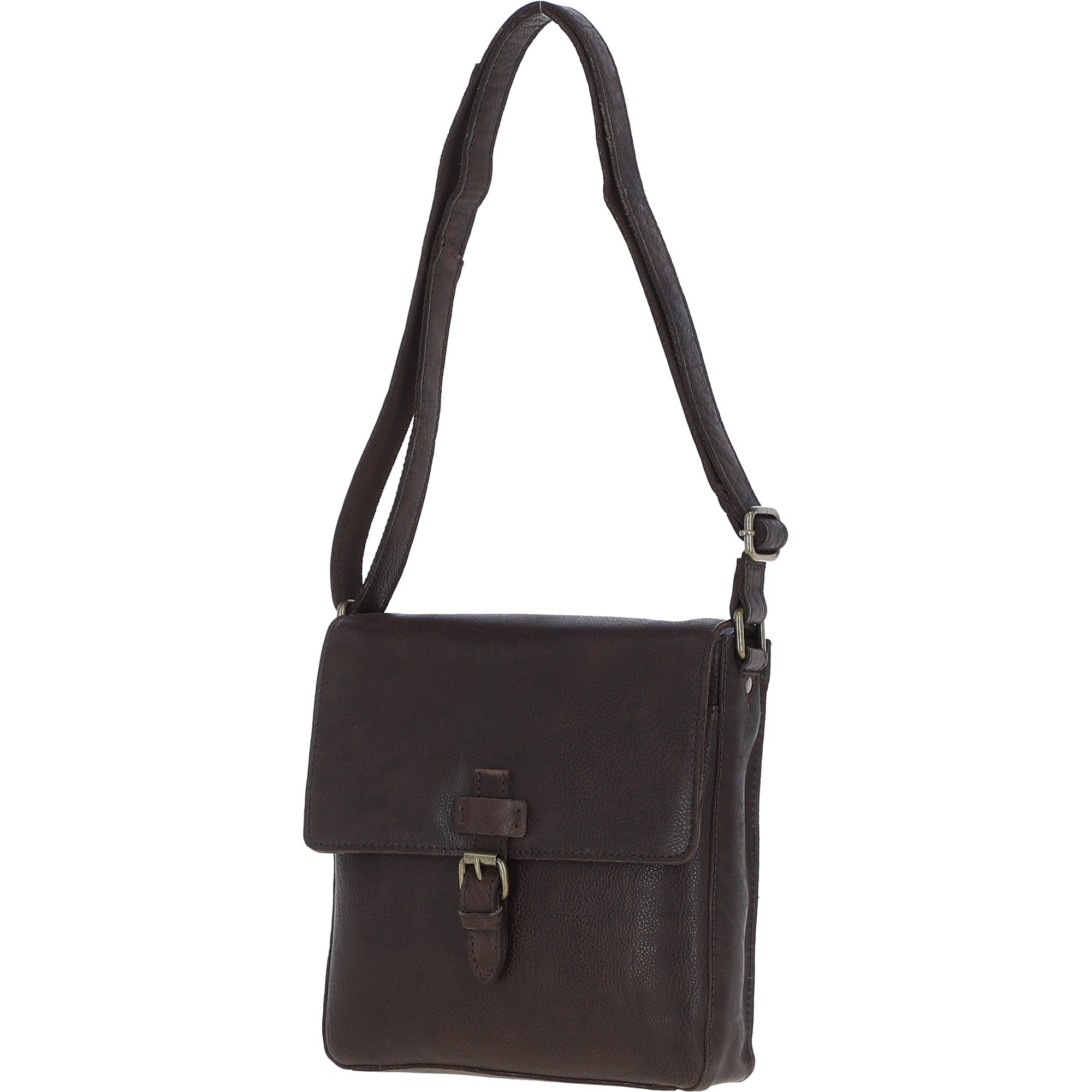 Ashwood Leather Flight Bag  Brown: Dean