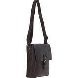 Ashwood Leather Flight Bag  Brown: Dean