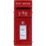 Cast Iron Replica Royal Mail ER Mailbox Red: DI-3731-RG
