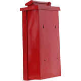 Cast Iron Replica Royal Mail ER Wall Mailbox Red: DI-5558-RG