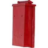 Cast Iron Replica Royal Mail ER Wall Mailbox Red: DI-5558-RG