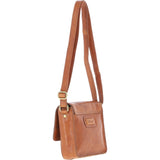 Aswood Leather Crossbody Bag Tan: Dom
