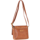 Aswood Leather Crossbody Bag Tan: Dom