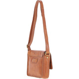 Aswood Leather Crossbody Bag Tan: Dom