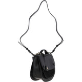 Ashwood Cambridge Style Saddlebag Black: Dotty
