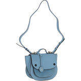 Ashwood Cambridge Style Saddlebag Lt Blue: Dotty