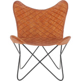 Ashwood Hariana Butterfly Chair Tan: DPC-002
