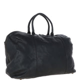 Leather Travel Holdall Black : Dylan