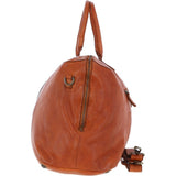 Leather Travel Holdall Tan : Dylan
