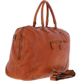 Leather Travel Holdall Tan : Dylan