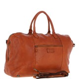 Leather Travel Holdall Tan : Dylan