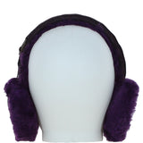 Fenland Sheepskin Winter Earmuffs Purple: Fen-205 Kids