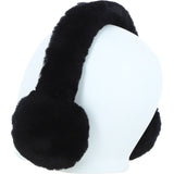 Fenland Sheepskin Winter Earmuffs Black: FEN-209