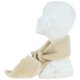 Women's Fenland Natural Winter Sheespkin Scarf Tan: Fen Scarf