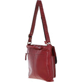 Vintage Medium Leather Shoulder Bag Red: G23
