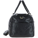 Ashwood Large Leather Holdall Black : G-30