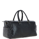 Ashwood Large Leather Holdall Black : G-30
