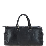 Ashwood Large Leather Holdall Black : G-30