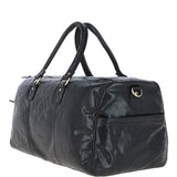 Ashwood Large Leather Holdall Black : G-30