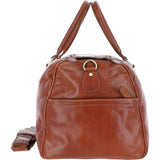 Ashwood Large Leather Holdall Tan : G-30