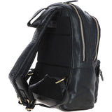 Ashwood Unisex Leather Backpack Black : G-38