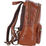 Ashwood Unisex Leather Backpack Tan : G-38